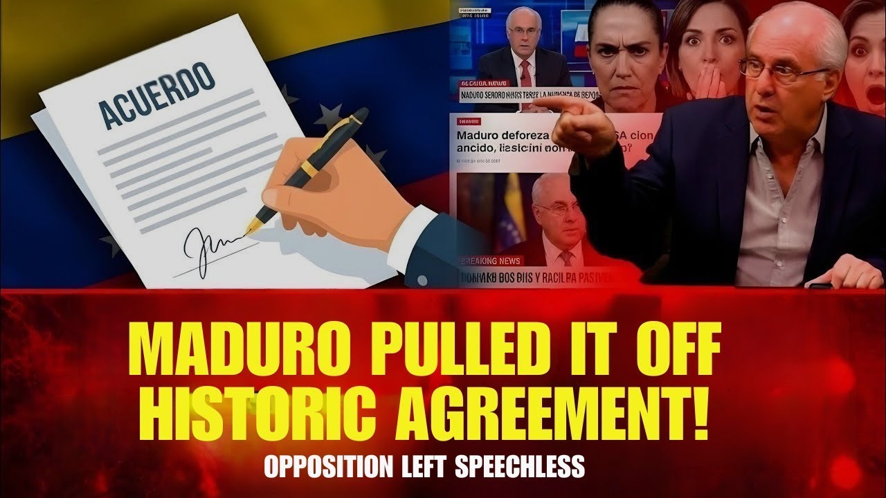“MADURO PULLED IT OFF! The historic agreement that left the opposition speechless. |  Richard Wolff