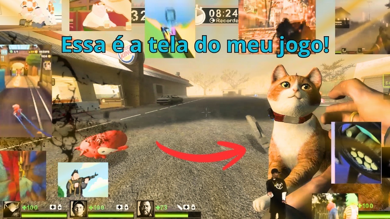 Os MODS mais Engraçados e BRAINROT do Left 4 Dead 2