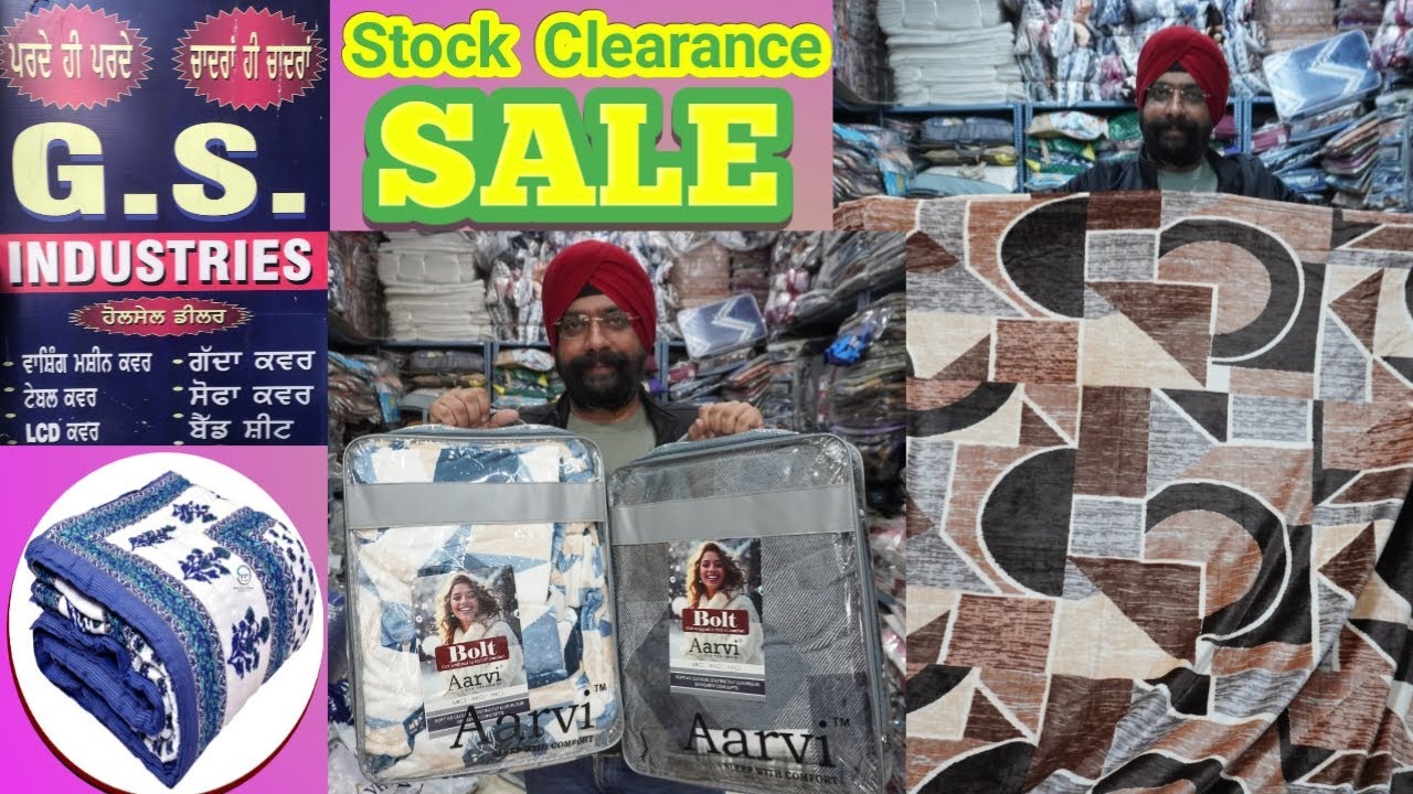 Stock Clearance Sale,Garam Kambal,Garam Chader With Pillow Cover,Hanloom Wholesale Market Ludhiana