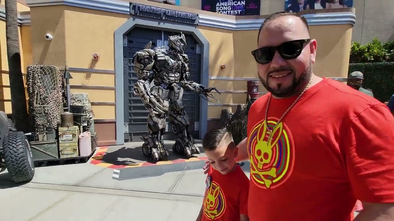 Мегатрон Смешной Universal Studios Hollywood #Трансформеры #Мегатрон #UniversalStudiosHollywood