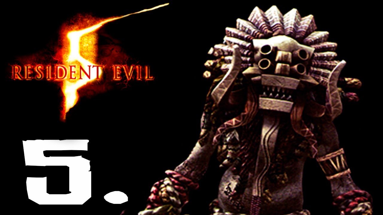 RESIDENT EVIL 5 - LA TRIBU DEL PANTANO #5 - GAMEPLAY ESPAÑOL