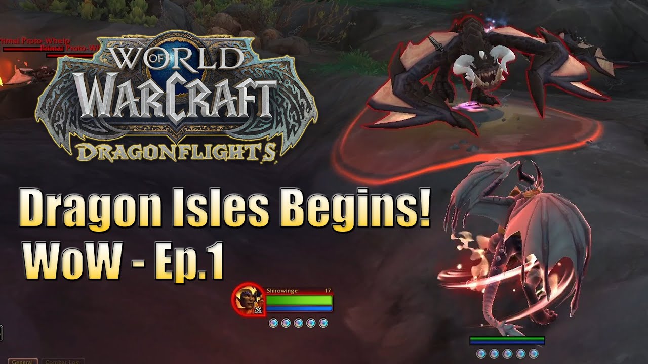 World of Warcraft: My First Adventure in Dragon Isles! | WoW Dragonflight Gameplay Ep. 1