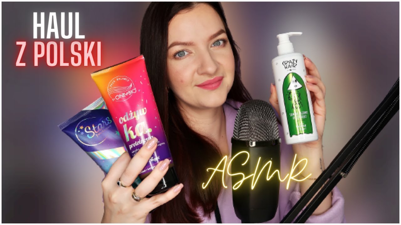 Zakupy Z Polski • Haul Kosmetyczny • Szept/Stukanie 🥰 • ASMR Po Polsku