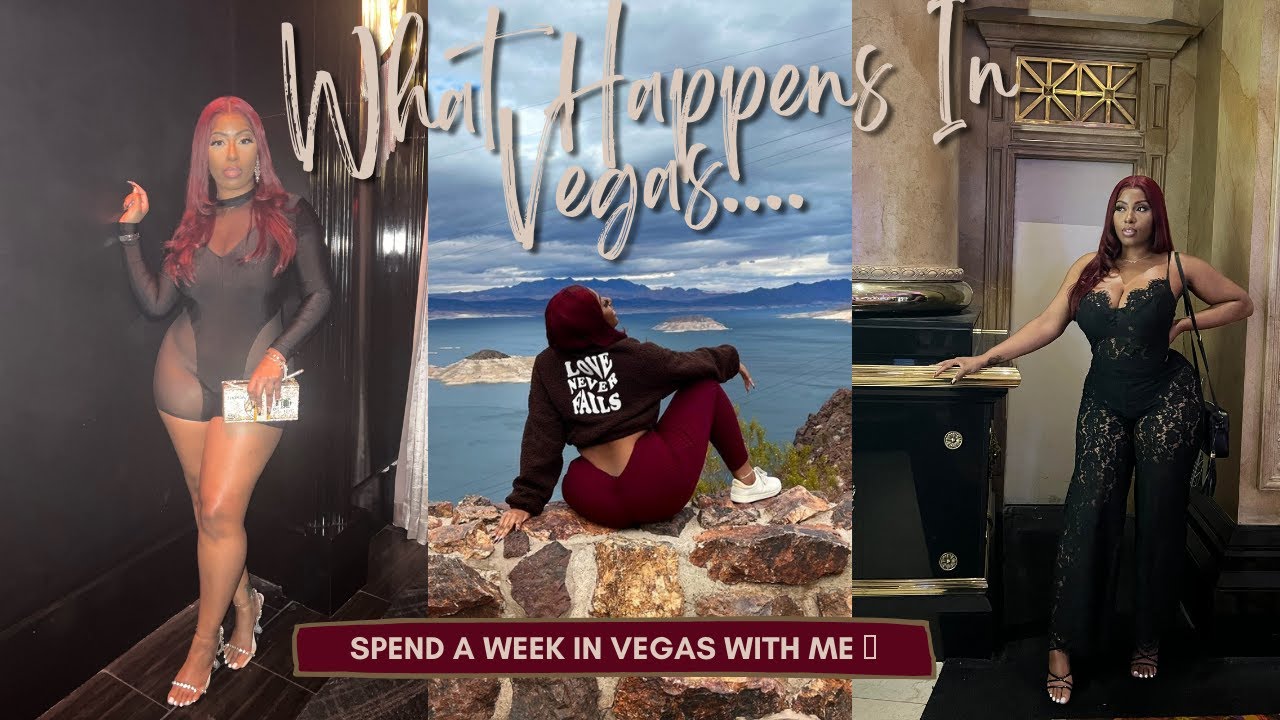 VEGAS VLOG |  A WEEK IN LAS VEGAS | USHER RESIDENCY,  HOOVER DAM, MADAME TUSSAUDS, DRAIS + MORE!