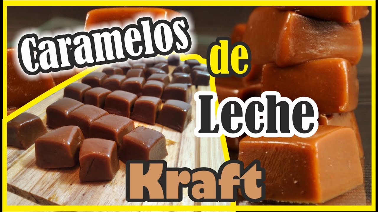 ✩ CARAMELO DE LECHE BLANDOS CON SOLO 3 INGREDIENTES || Fácil y Rápido de hacer!