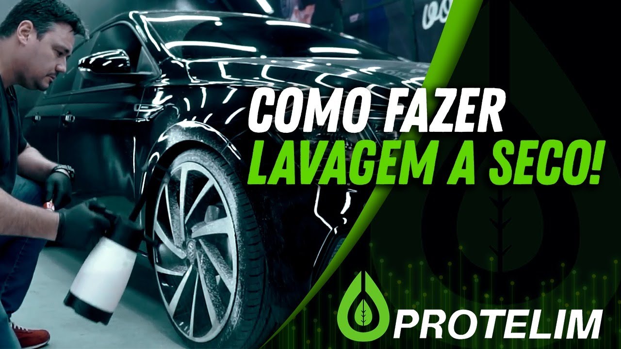 COMO FAZER LAVAGEM A SECO (ECOLÓGICA) | Part. Matheus - técnico PROTELIM 🧼🌏