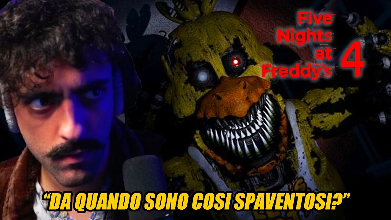 INIZIA FIVE NIGHTS AT FREDDY'S 4! (CHE PAURA!) | BlindRun #1