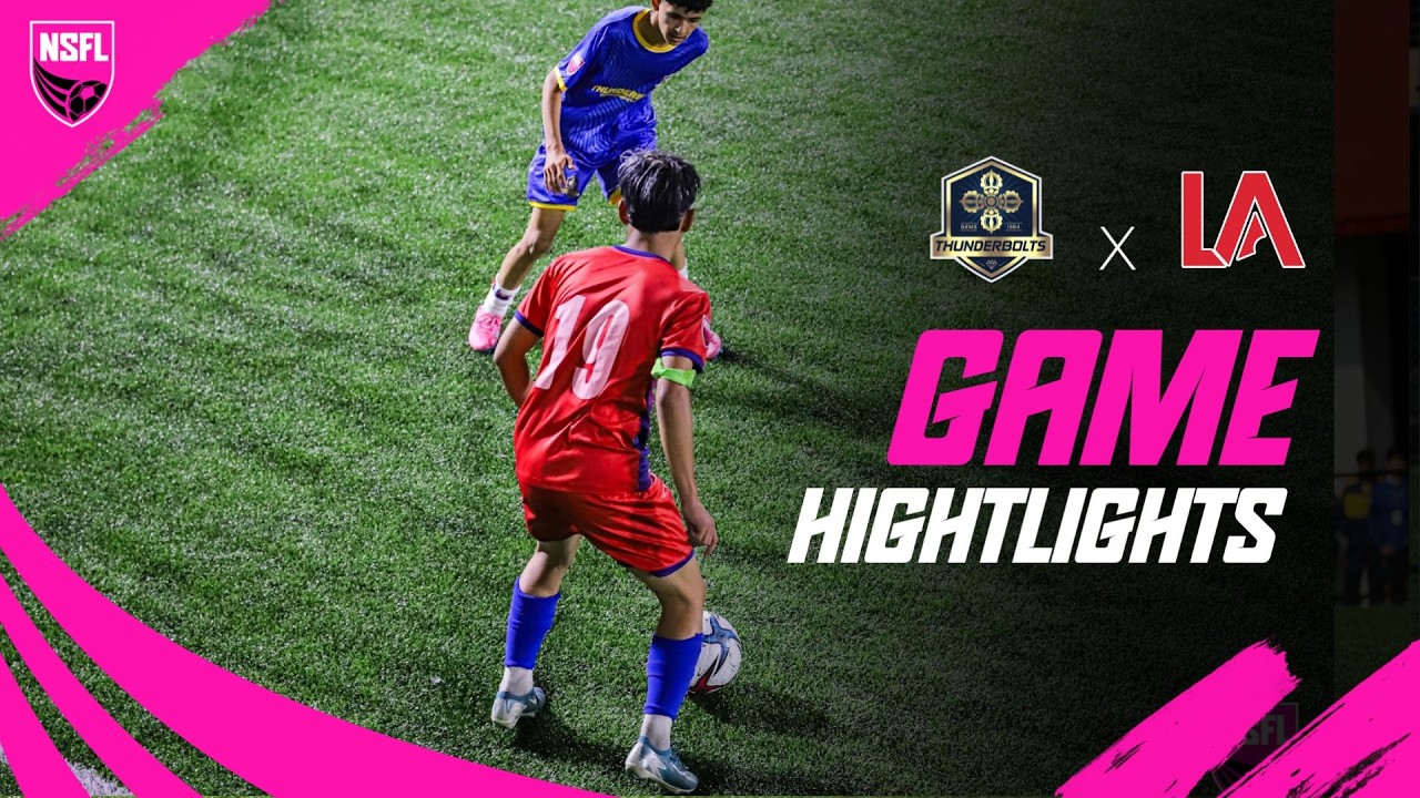 NSFL 2025 | FINALS | GEMS Thunderbolts VS LA Snow Leopards | OFFICIAL MATCH HIGHLIGHTS