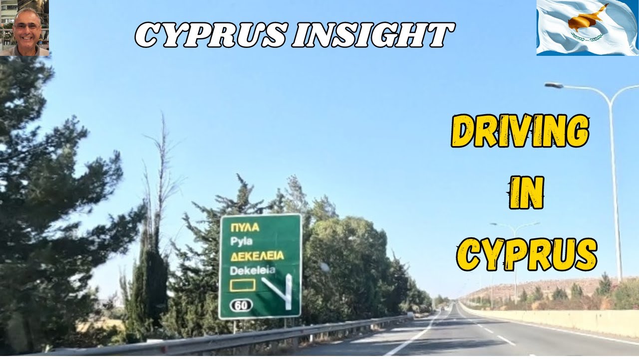 Driving in Cyprus - My Journey Back From Troodos Mountains.