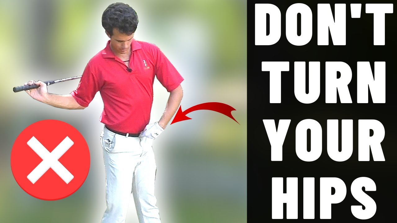 Don’t TURN Your Hips in the Downswing - Every Golfer Needs to See This!