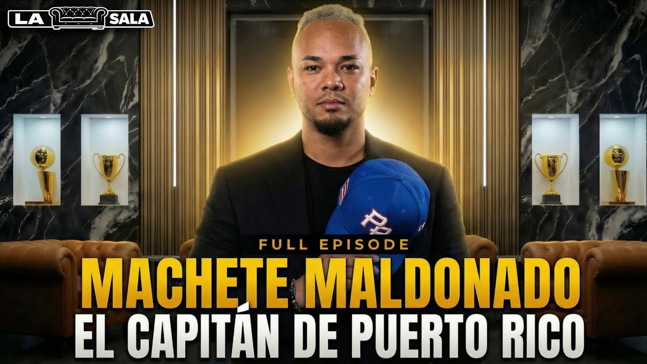 La Sala Ep5 | Machete habla de ser Capitan, el Mejor Catcher Defensivo de PR y expectativas en WBC.
