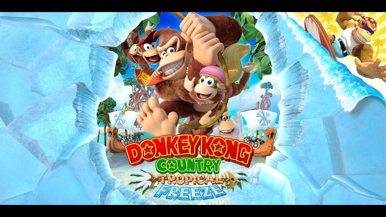 Donkey kong country tropical freeze - 4-A  fin secrete