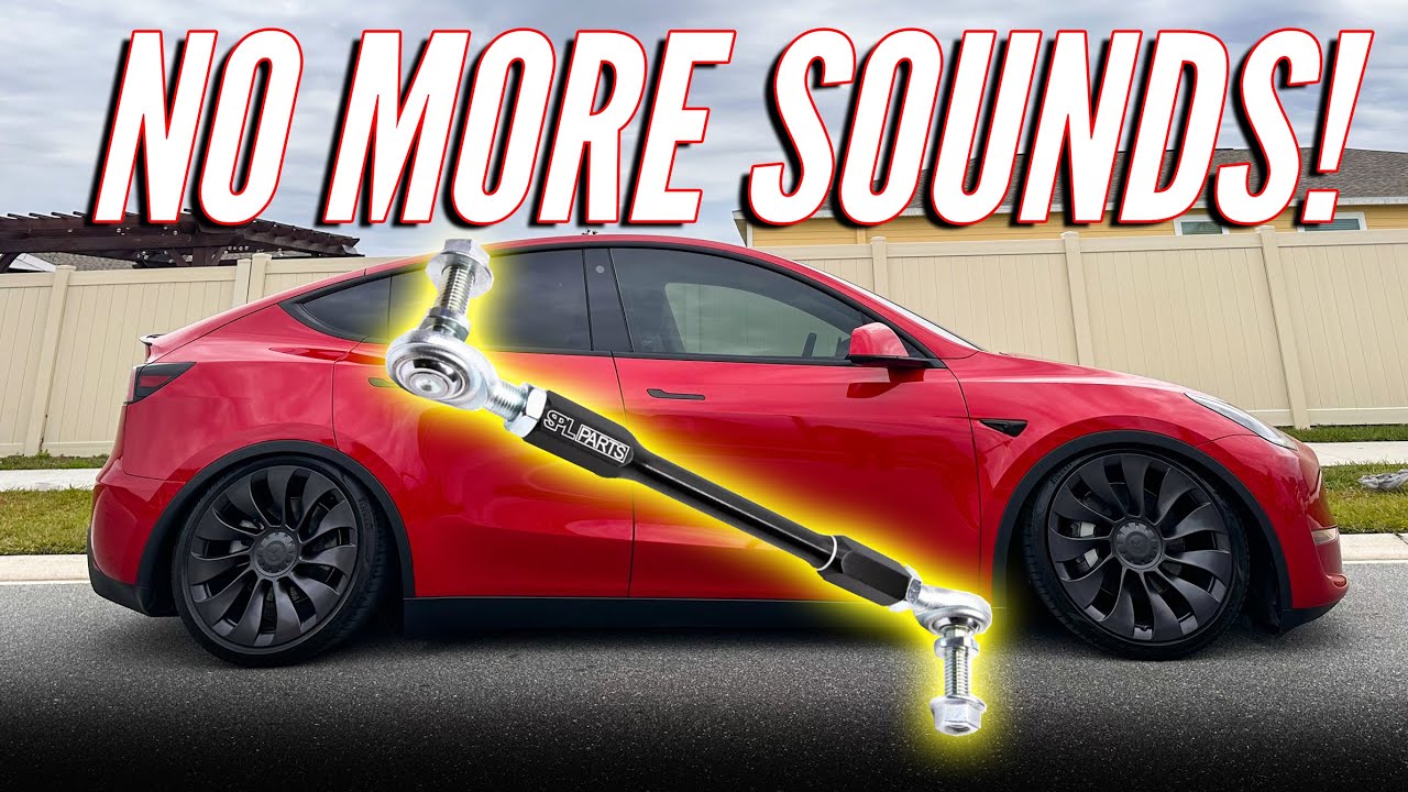 Tesla Model Y CLUNK Fix or ANY CAR Sway Bar Endlink