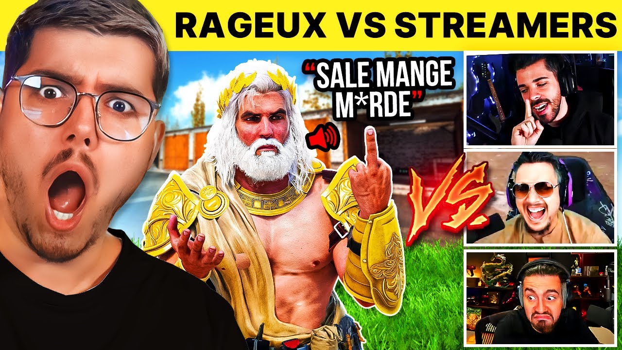 Je SPEC des RAGEUX FRANÇAIS qui PLEURENT contre les STREAMERS FR sur Warzone ! (un vrai bonheur)