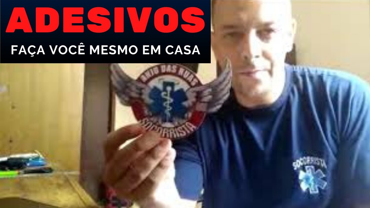 Como fazer ADESIVO passo a passo | Fa&ccedil;a em casa o seu ADESIVO com baixo custo.