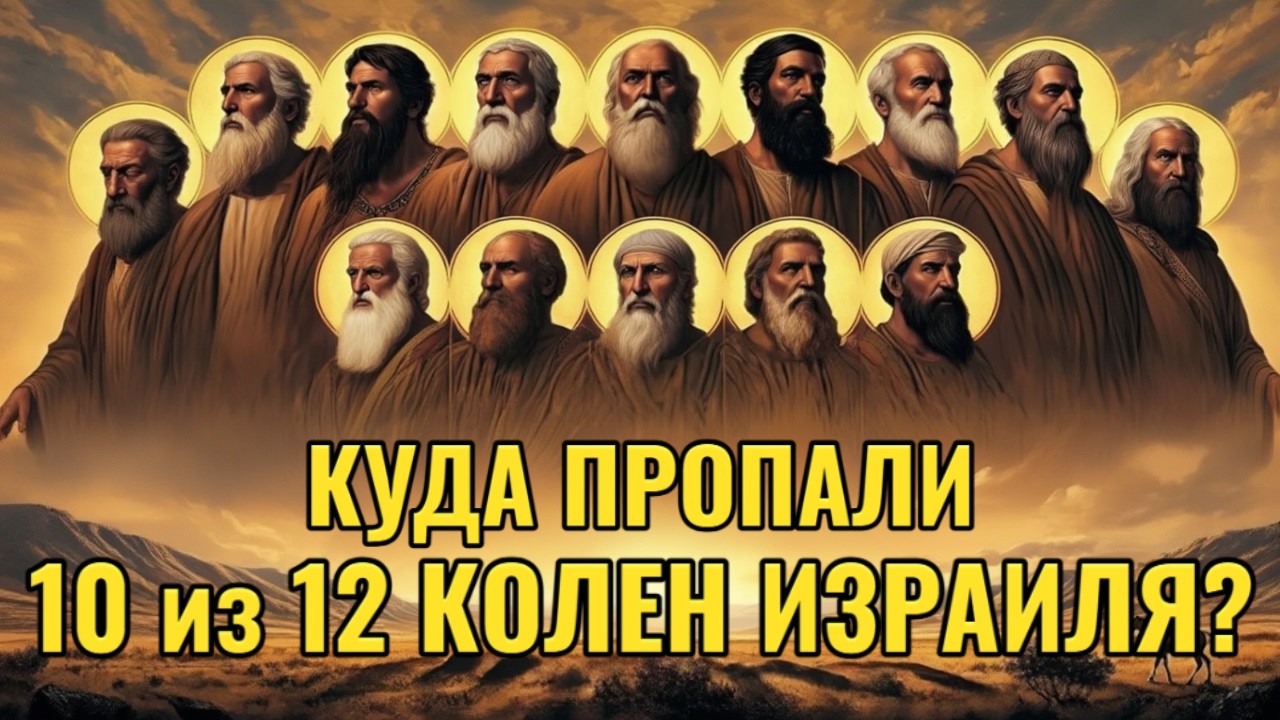 Куда исчезли 10 из 12 колен Израиля? Полное объяснение!