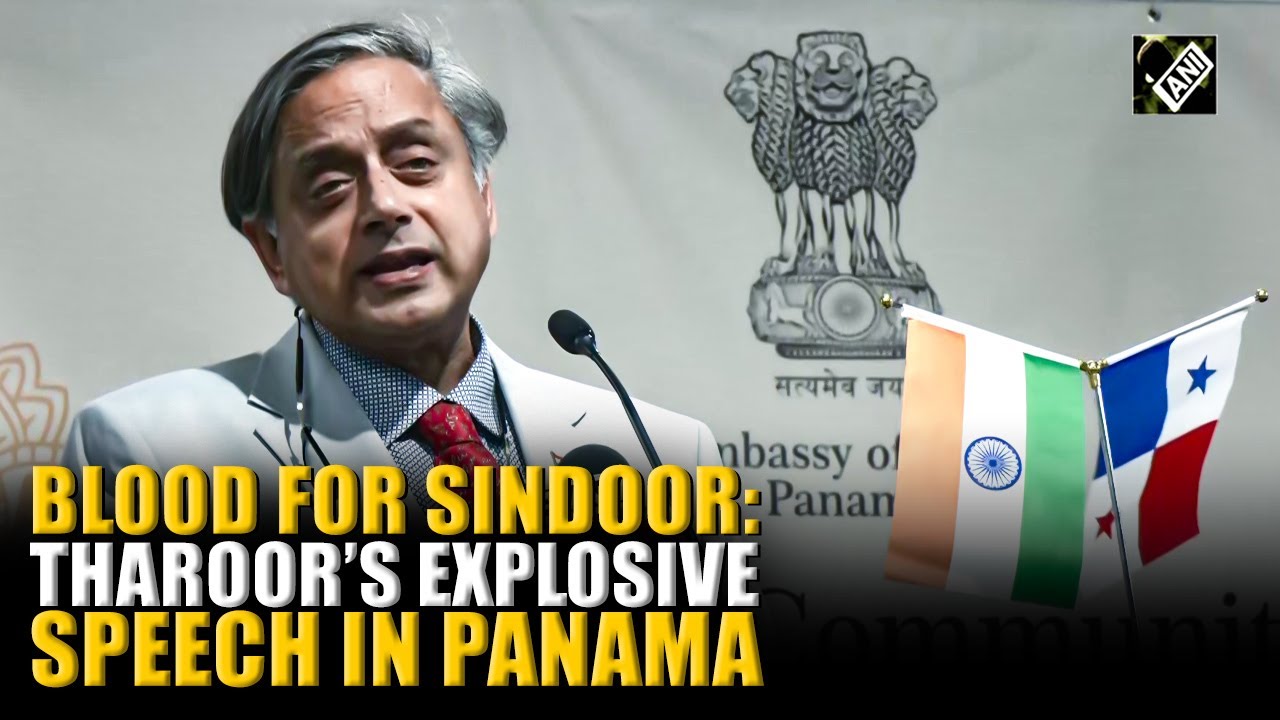 “They will have to pay price” Tharoor blistering attack on Pakistan in Panama; Justifies Op Sindoor