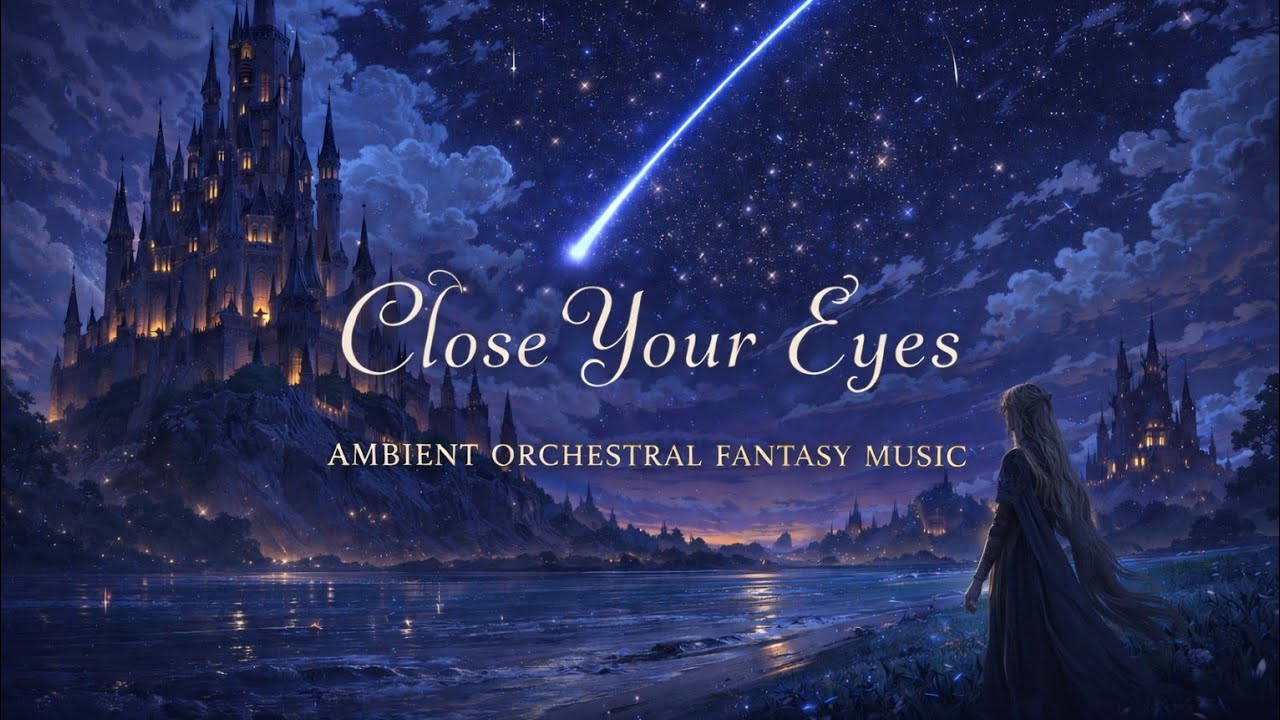 Close your eyes – A Calm Orchestral Ambient Soundtrack | Relax & Dream