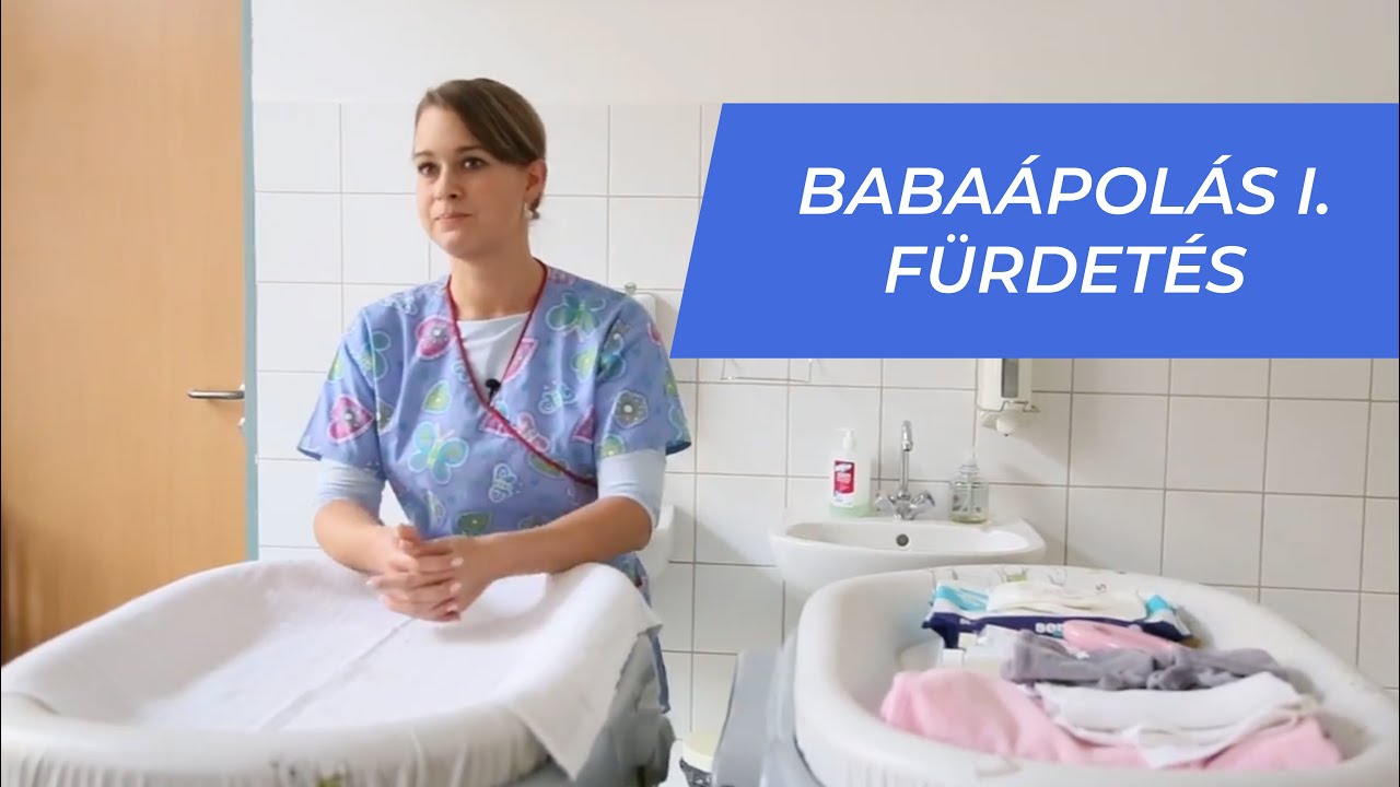 Semmelweis oktatóvideók: Babaápolás 1. - Fürdetés