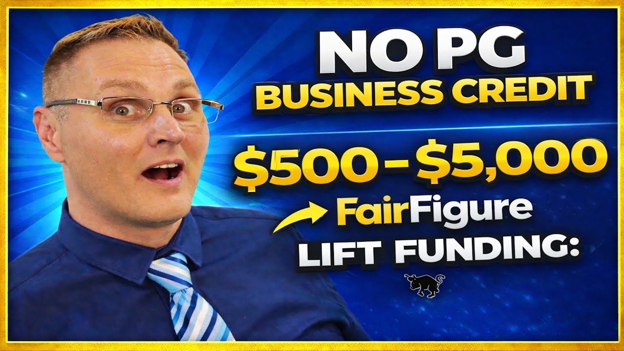 500&ndash;5000 долларов США, без кредита PG Business Credit (финансирование FairFigure Lift Funding)