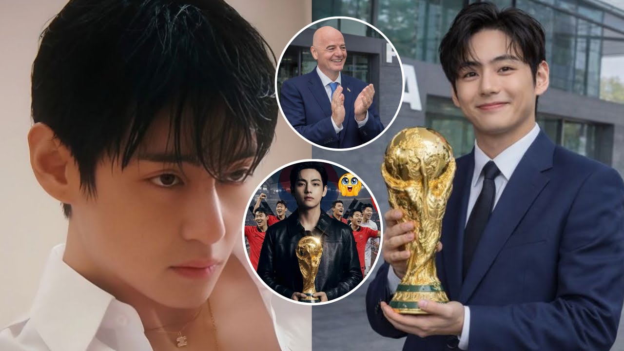 This is a strong reason why Taehyung was chosen as the ambassador for the 2026 World Cup