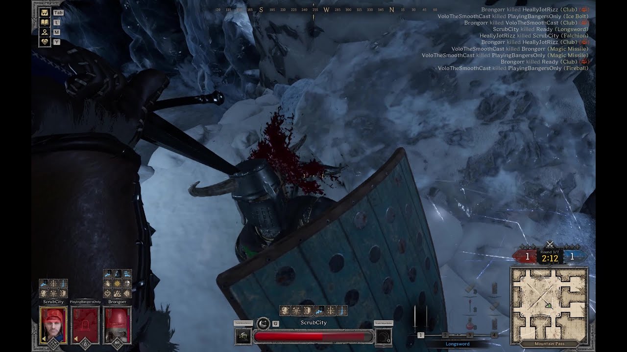 Blues Arena Longsword Fighter : Dark and Darker PvP Highlights