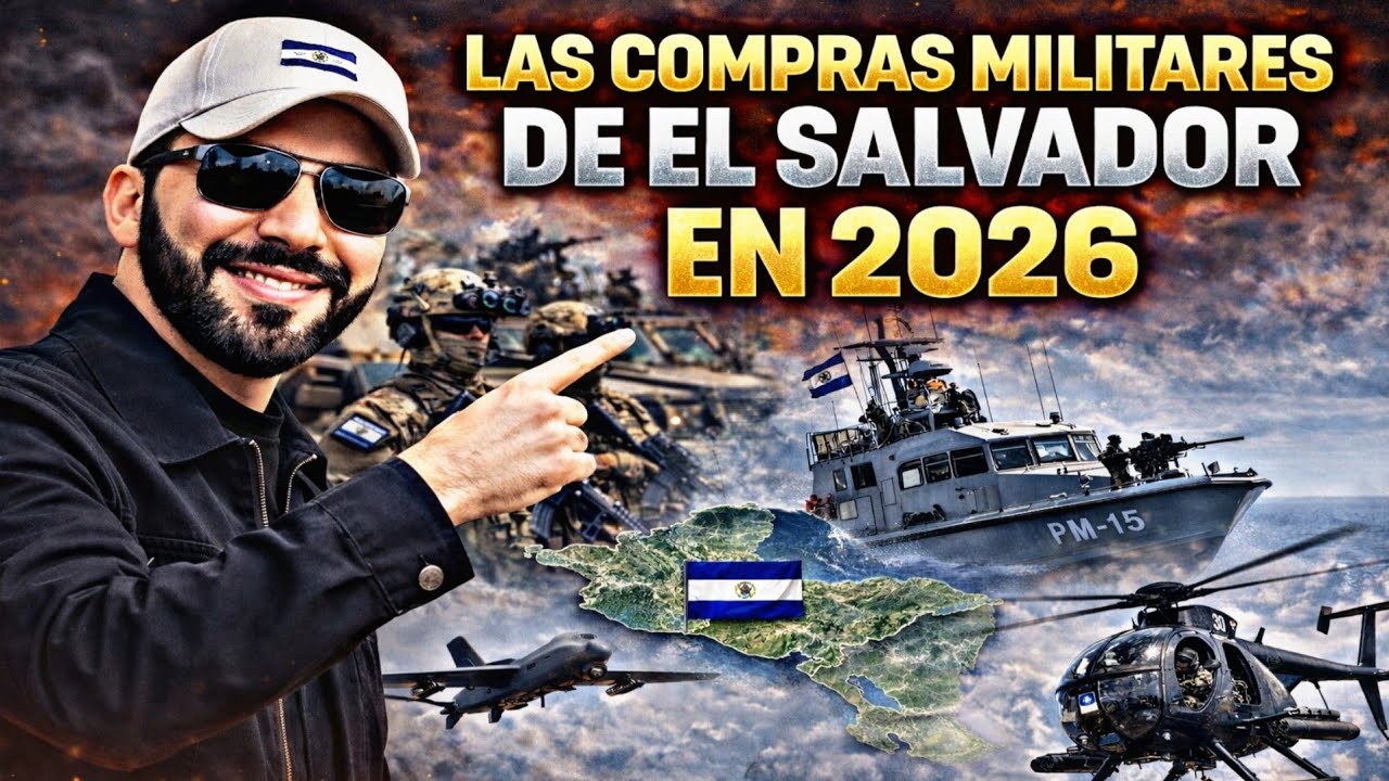 Estas son las novedades MILITARES para EL SALVADOR en 2026! AÑO de TRANSICIÓN?