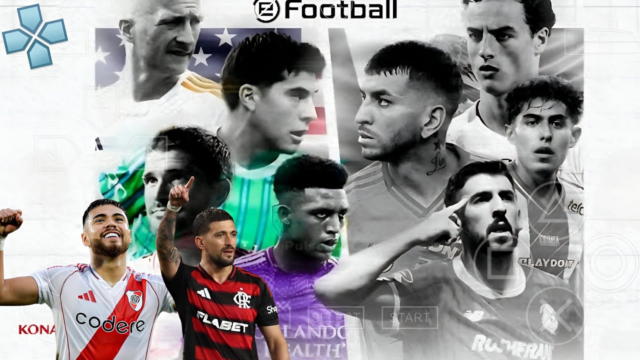 Efootball PES 2026 PARA PPSSPP LIGA MX, LIGA ARGENTINA Y LIGA BETPLAY LINK MEDIAFIRE #efootball