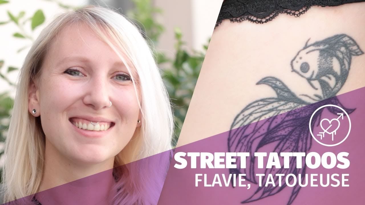 Street Tattoos — Flavie aka La Manière Noire, tatoueuse