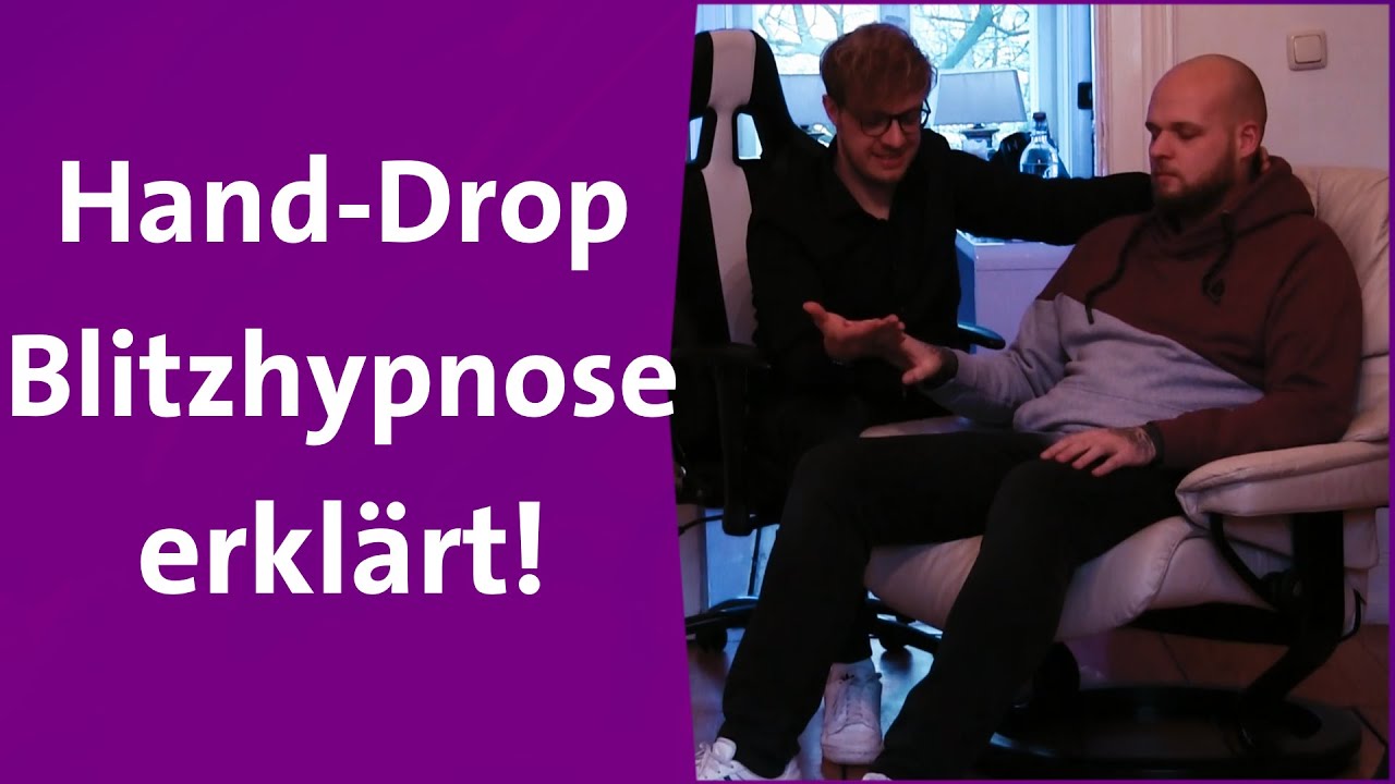 Blitzhypnose lernen: Die Hand Drop Hypnose Induktion