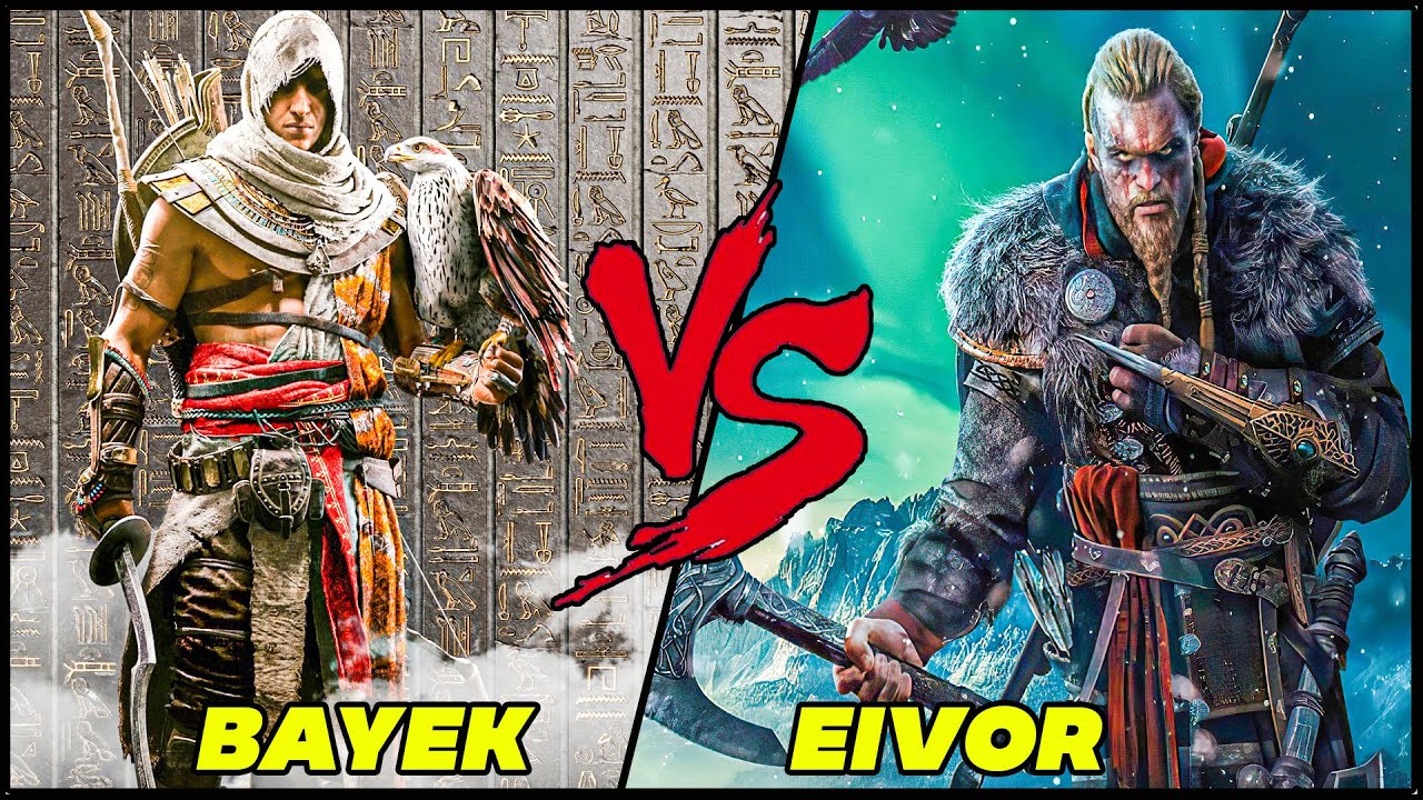 Assassin's Creed Valhalla VS Assassin's Creed Origins - Combat | Eivor VS Bayek