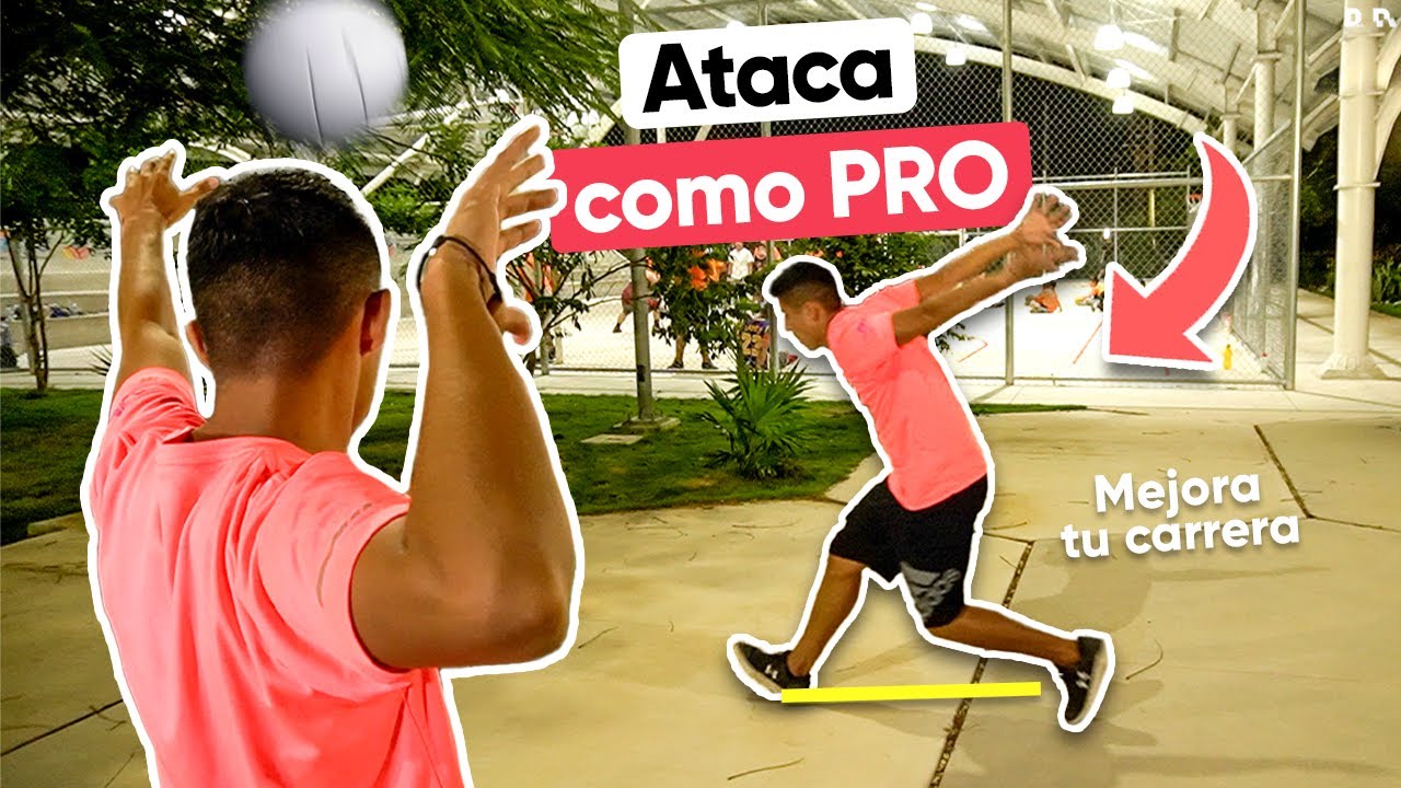 MEJORA TU TÉCNICA DE ATAQUE en Voleibol con estos pasos ⚡