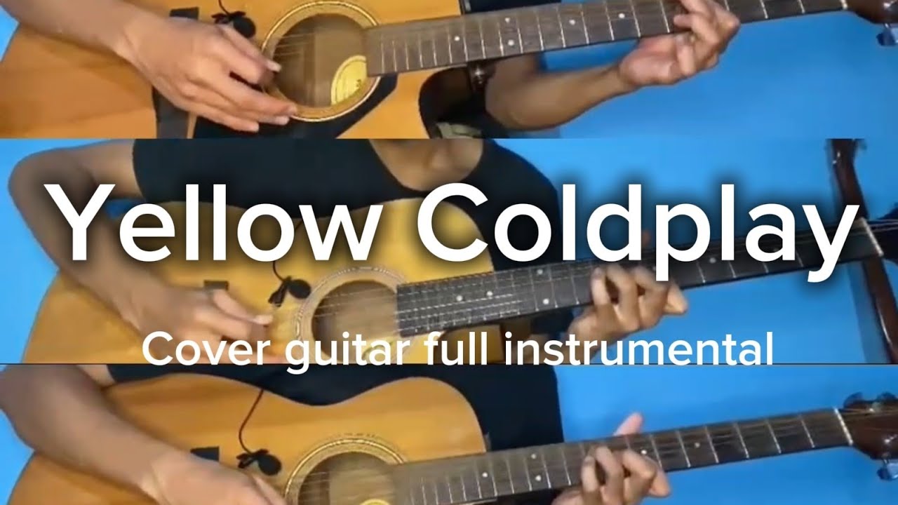 Yellow-Coldplay | Acoustic Guitar Cover (fingerstyle, melodi, chord)