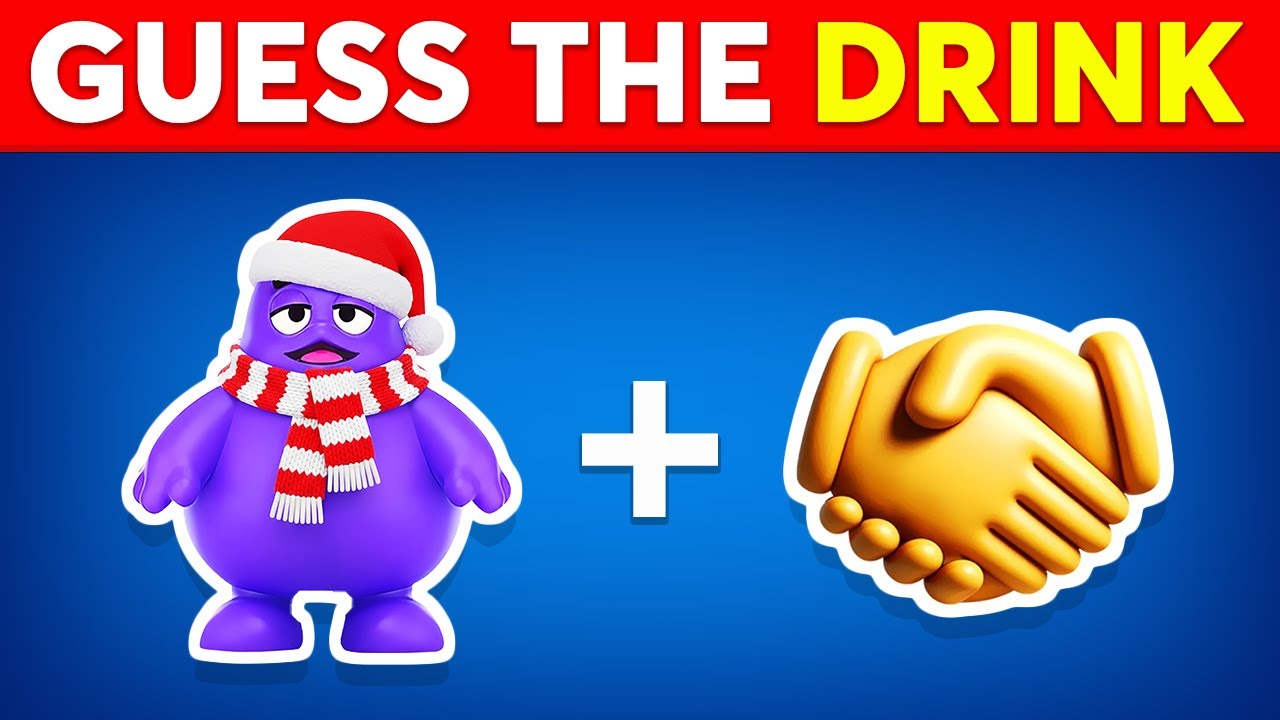 Can You Guess The Drink By Emoji? 🍹🥤🤔 | Drink Emoji Quiz 2025 | Quiz Dino
