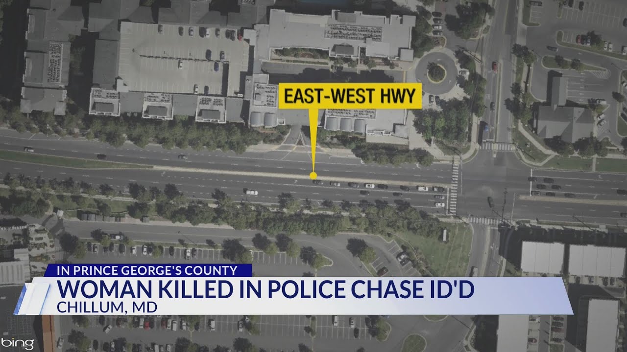 Pedestrian killed by driver fleeing from Hyattsville police identified