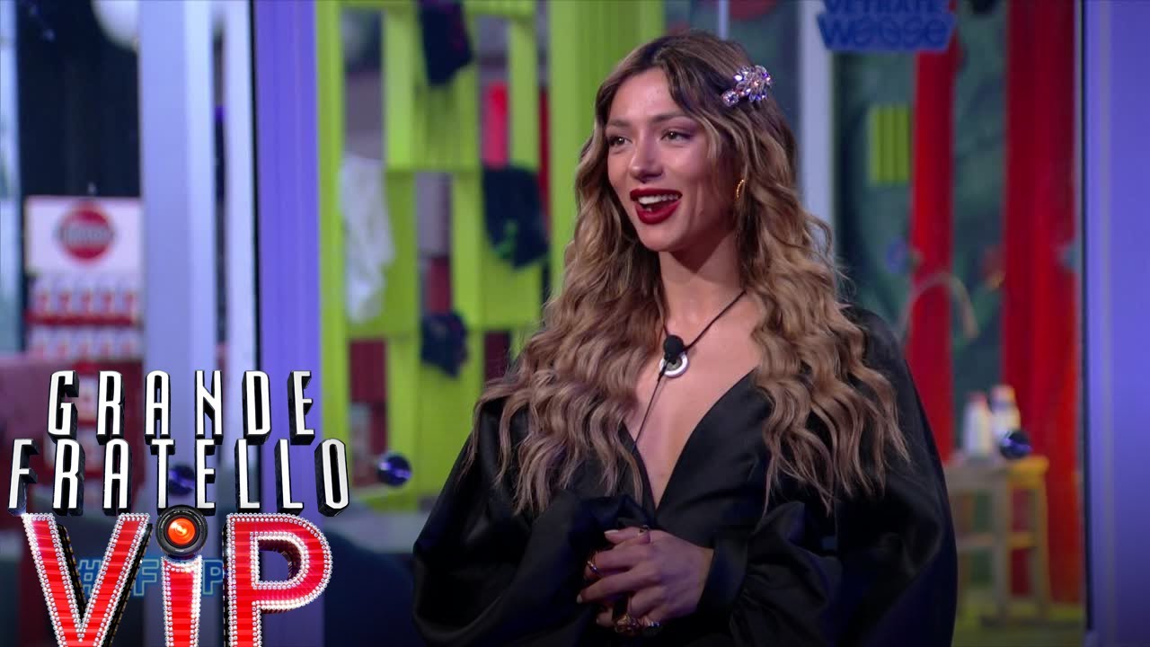 Grande Fratello Vip - Il confronto tra Soleil Sorge e Alex Belli