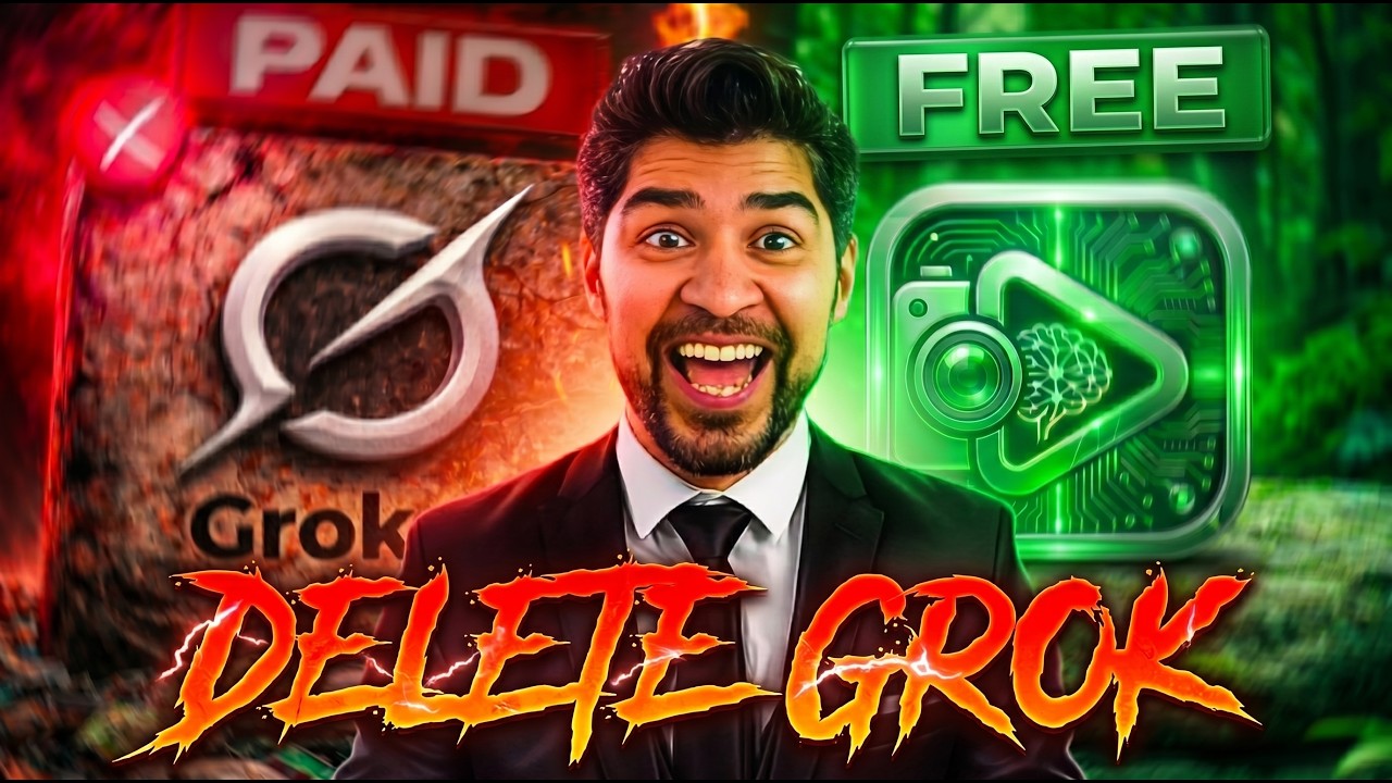 This AI killed grok | Free and unlimited image and video generation | Grok AI alternative 
