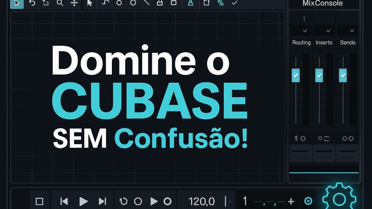 Cubase 14 para Iniciantes: Como Deixar a Interface Simples e Limpa
