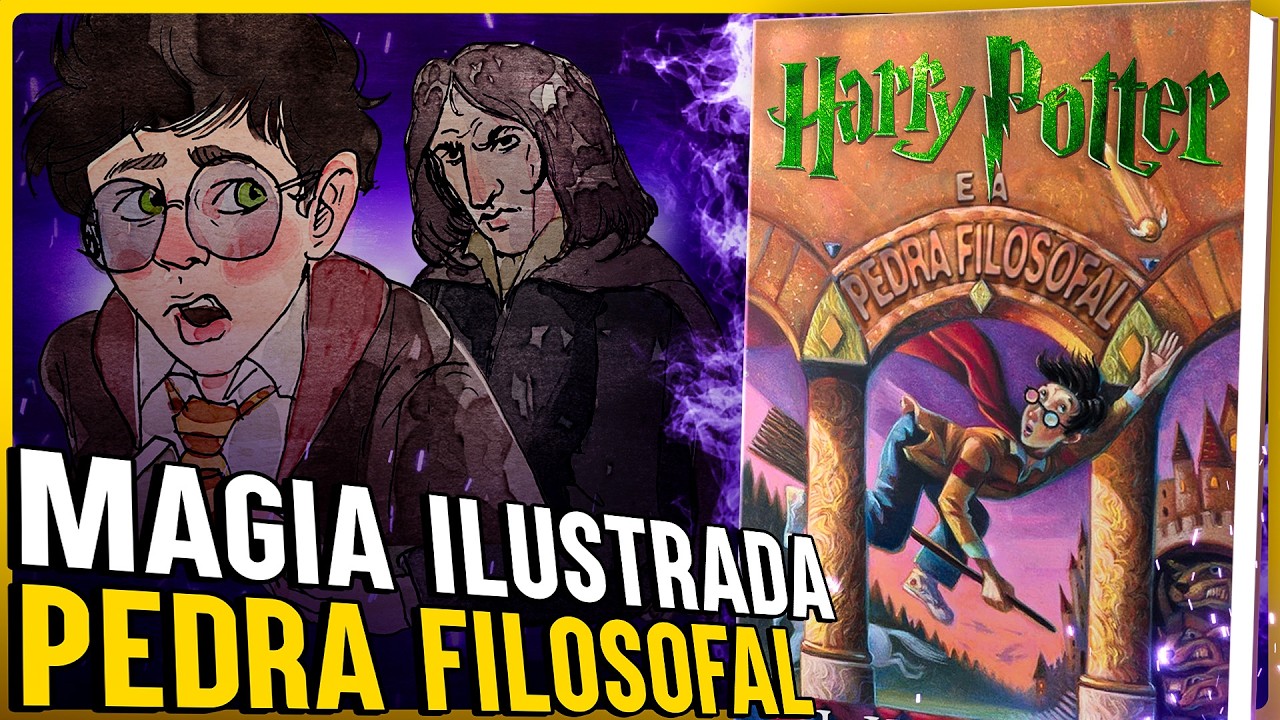 Cap. 8 - O Mestre de Poções | Harry Potter e a Pedra Filosofal com ANIMAÇÕES inéditas.