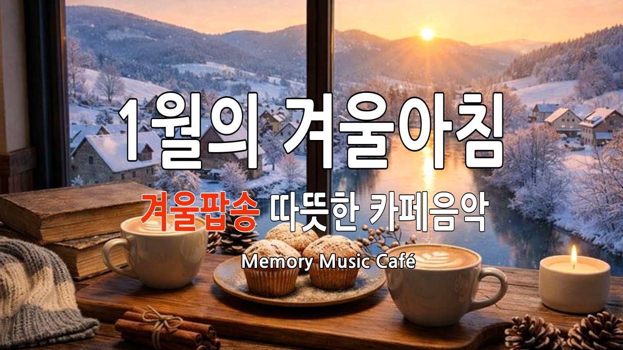❄️겨울 아침 조용히 흐르는 카페 음악 | 잔잔한 감성 BGM | 편안한 시작 플레이리스트🎶