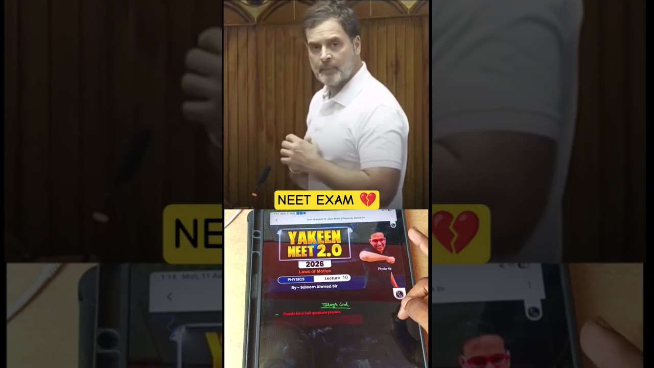 Rahul Gandhi Exposing BJP | Rahul Gandhi on NEET Exam | #neet #neet2026 #rahulgandhi #jeebatch #nta