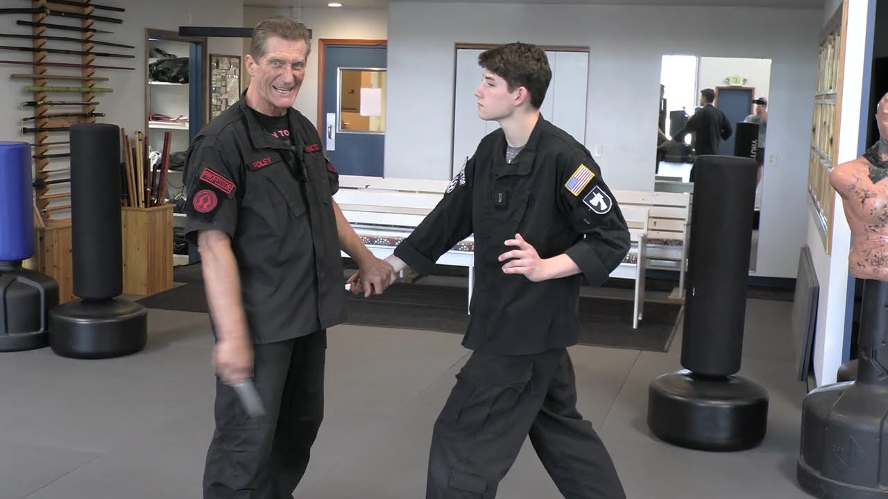 Knife Defense Against Stab Attack