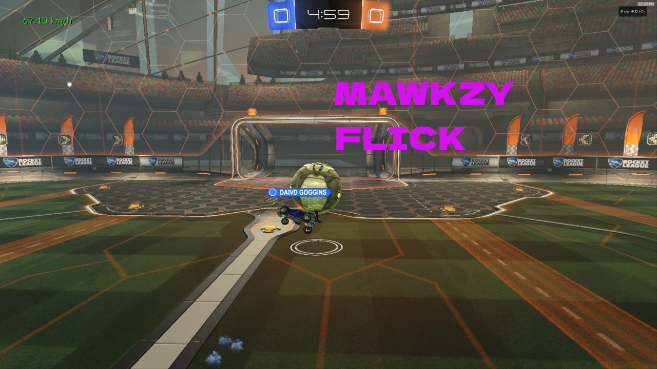 The EASIEST Way To Mawkzy Flick in Rocket League #rocketleague #mawkzy #tutorial