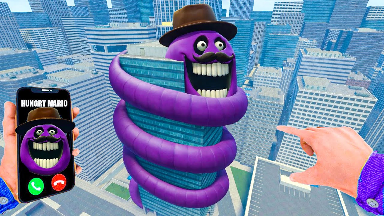 Something Terrifying Happens When Hungry Worm Snake Calls You In Garry's Mod