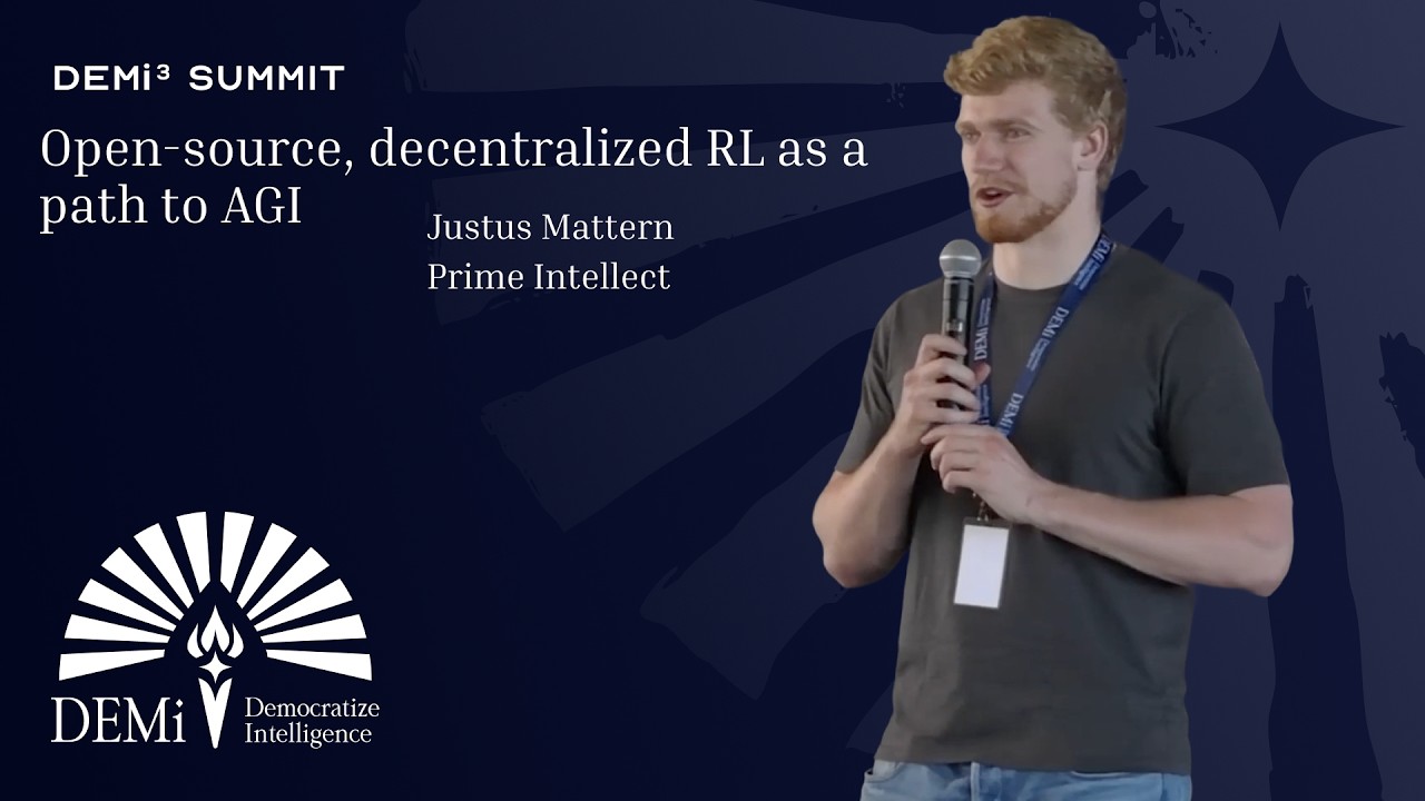 Why decentralized, open-source training will win — Justus Mattern, Prime Intellect