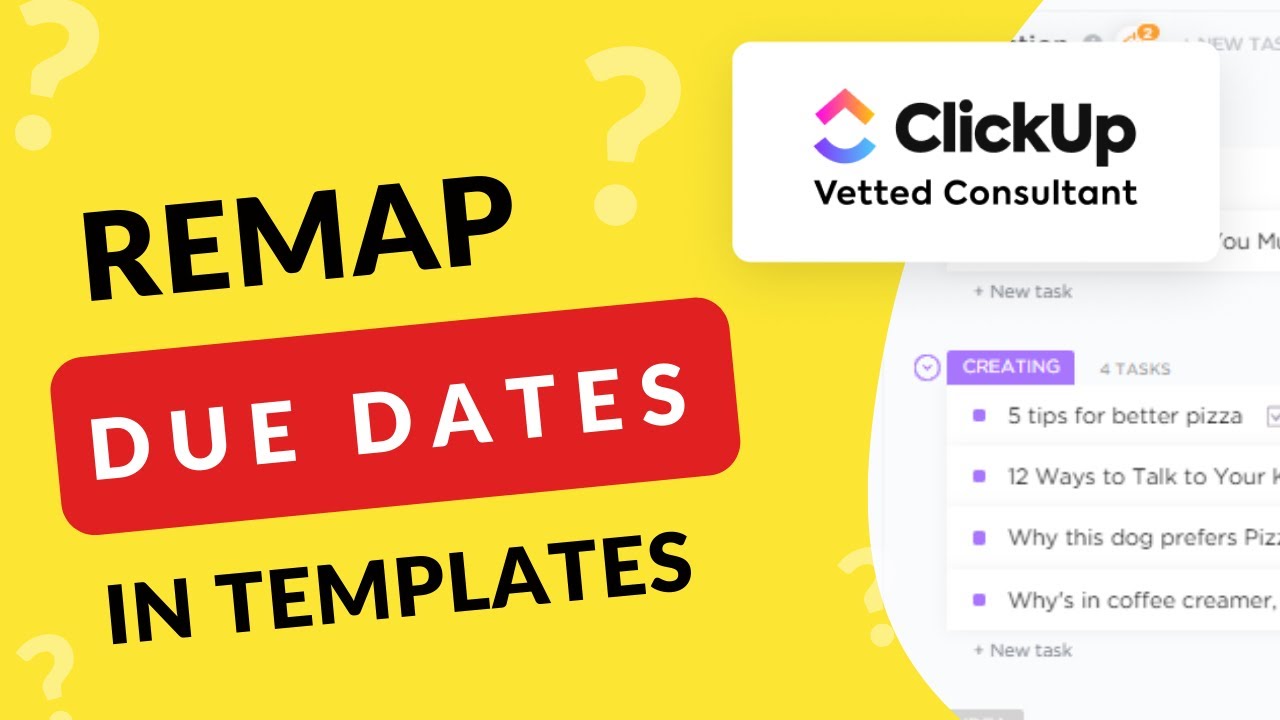 ОБЪЯСНЕНИЕ: Изменение сроков выполнения в шаблонах ClickUp | Обзор и советы профессионалов