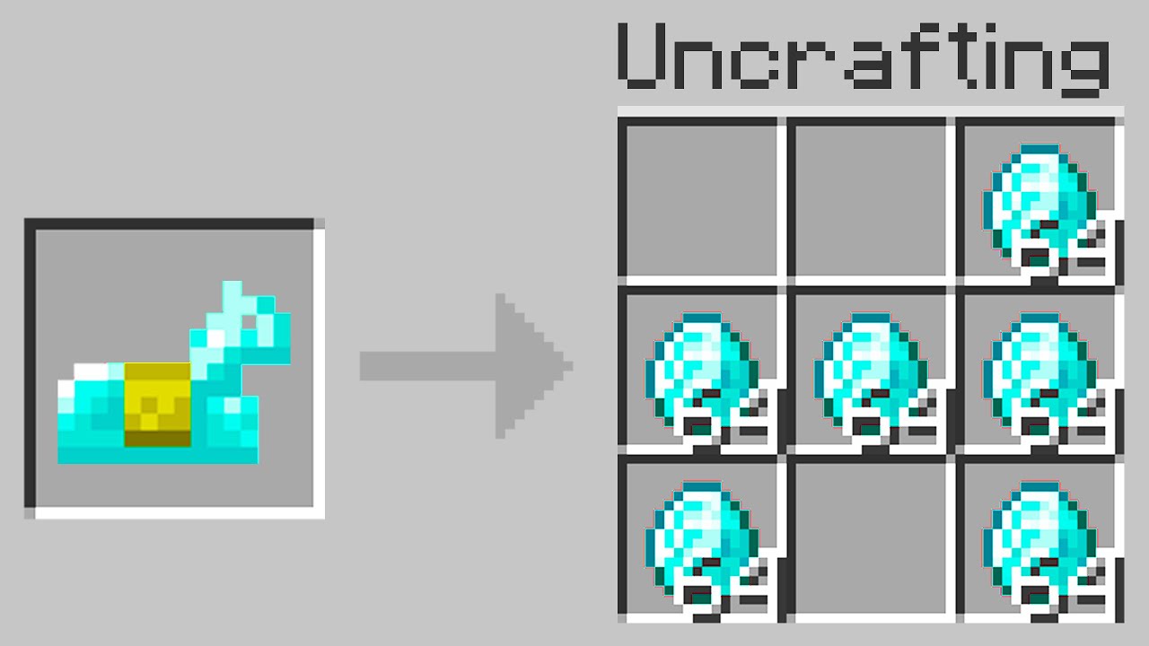 Minecraft Manhunt, But I Can Reverse Crafting...