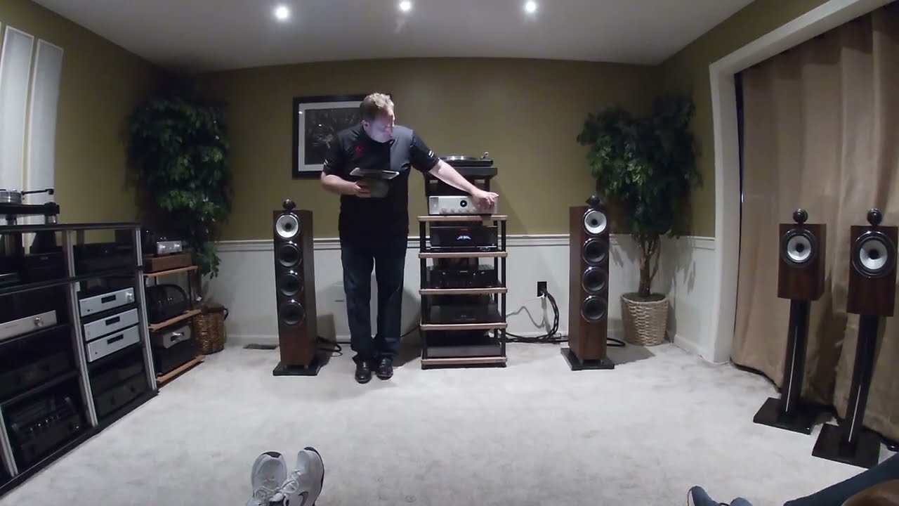 B&W 702 S3 Playing Vogue by Madonna at Audio Video Therapy 3D Binaural Recording