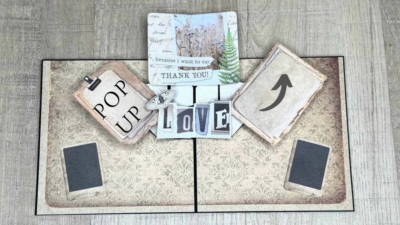 Quadruple Pop Up Card Tutorial | Greeting Card