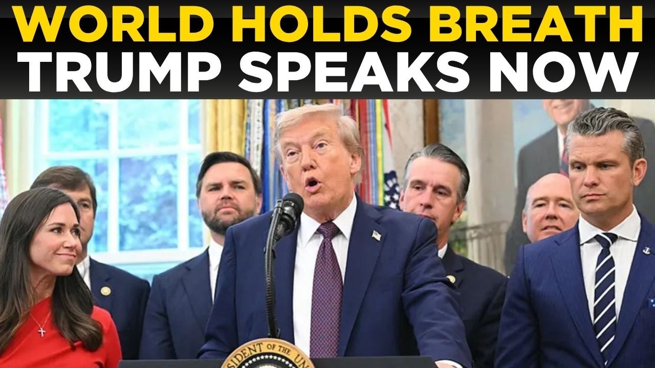 US IRAN WAR LIVE: Trump's Massive War Announcement &ndash; Global Tensions Explode As World On Edge